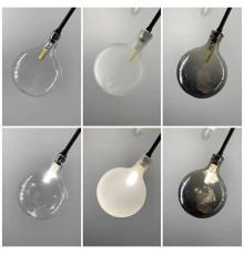 Підвісна люстра-кільце на 36 ламп в флористичних мотивах