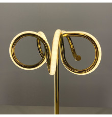 Декоративна настільна золота лампа