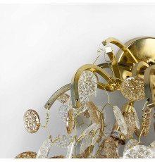 Бра в золотому кольорі з комбінованими пластинами