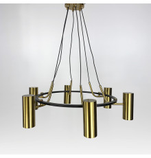 Дизайнерська люстра-кільце із 6-ма спотами Ø 70 см