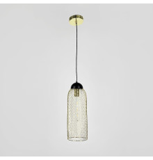 Підвісний золотий світильник Tori Ø 15х45 см