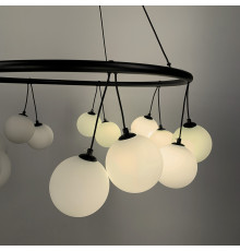 Підвісна люстра-кільце Magic Beans на 14 плафонів d 80