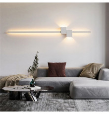 Настінний білий світильник Сomfort у 3-х розмірах