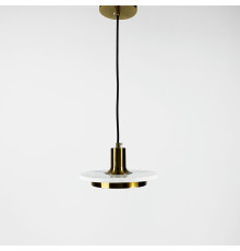 Підвіс Lumina із білим мармуровим плафоном LED в стилі Ар-деко