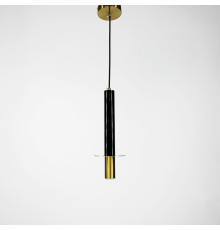 Підвіс Aurea із чорним мармуровим плафоном в стилі Ар-деко