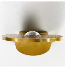 Золотий стіновий світильник-бра SANDIY