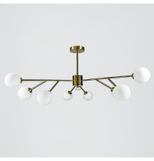 Стельова латунна люстра Grand Bunch на 9 плафонів Ø 110 см