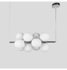 Люстра HOLLY на 12 плафонів у хромовому корпусі