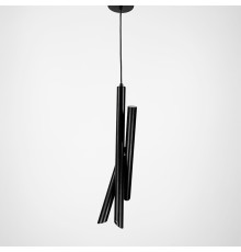 Світильник TUBES у чорному корпусі в стилі модерн