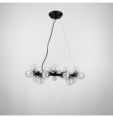 Підвісний світильник Bubble Round у чорному корпусі