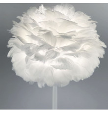 Настільний світильник з пір'ям