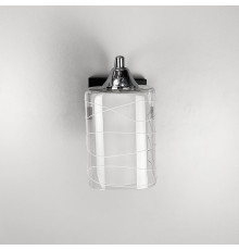 Бра в чорному корпусі на 1 плафон