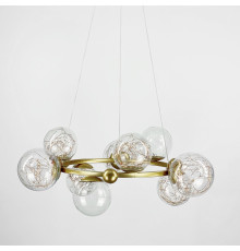 Круглий світильник на 9 плафонів у скандинавському стилі