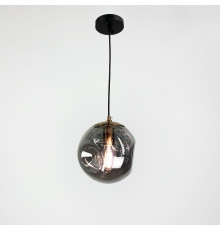 Підвіс із графітовим "мятим" плафоном