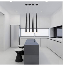 Світильник NUT ONE у чорному корпусі в стилі модерн