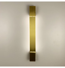 Сучасні лінійні бра в латунному кольорі корпусу 49 см