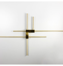 Мінімалістична модель латунного бра на 7 ріжків