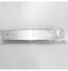 Подвійна прямокутна стельова основа у кольорі хром 35х6х2,5 см