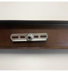 Подвійна прямокутна стельова основа у кольорі Coffee 35х6х2,5 см