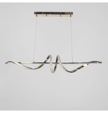 Видовжена люстра Wave у золотому корпусі 100 см