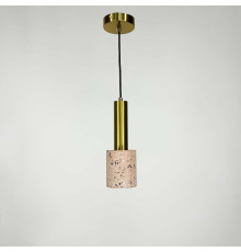 Підвіс MELODY із рожевим бетонним плафоном в стилі Ар-деко