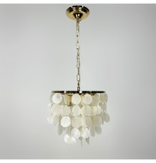 Золотий підвіс ATHELIA із перламутровими пластинами