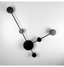 Бра MOLECULAR у чорному корпусі