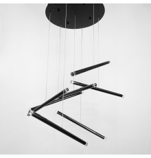 Каскадний світильник A-TUBE NANO у чорному корпусі