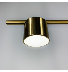 Видовжена латунна люстра CLYDE з 4-ма спотами