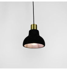 Підвіс Terrazzo Toco із чорним бетонним плафоном  в стилі Ар-деко