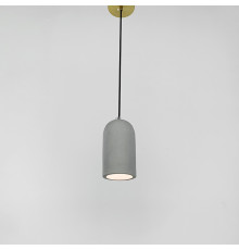 Підвіс Terrazzo Dome із сірим бетонним плафоном 18х10 см