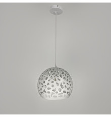 Світильник Лофт у білому корпусі Ø 30 см