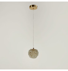 Підвісний світильник куля із декоративного каміння d13 см