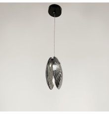 Світильник-мушля із графітовими скляними пластинами