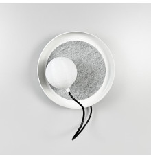 Бра у білому корпусі із білою кулькою на магніті