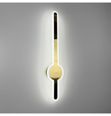 Видовжене світлодіодне латунне бра 60 см