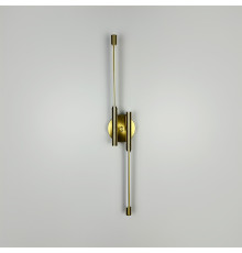 Світлодіодне латунне бра у металевому корпусі 62 см