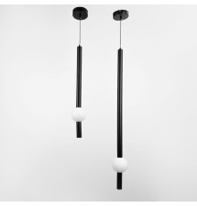 Led світильник чорний у вертикальній формі 90 см на 3 режими