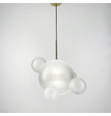 Матовий підвісний світильник-молекула Ø 30 см + 4 кульки