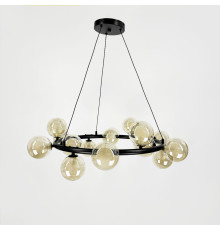 Кільцева люстра з 15 подвійними плафонами Ø 75 см