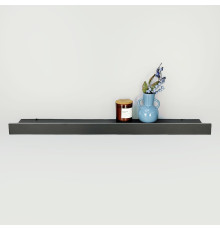 Настінний LED світильник із функцією полички 80 см