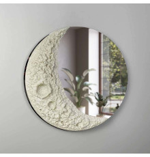 Бра з дзеркальним покриттям та імітацією місяця на 3 світлових режими