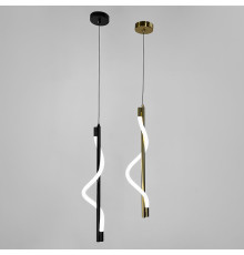 Латунний підвіс із обплетеним неоном 9 Вт