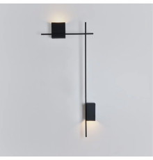 Чорне кутове бра 60х120 см