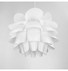 Підвісний світильник у формі білої квітки Ø 45 см
