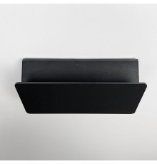 Чорне мінімалістичне регулююче бра 19х8 см