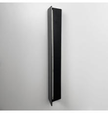 Чорне мінімалістичне регулююче бра 49х8 см