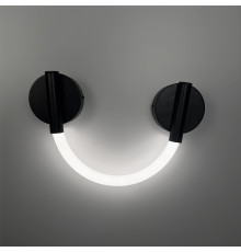 Сучасне бра із обплетеним неоном довжиною 55 см