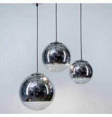Підвісні світильники з срібним напиленням