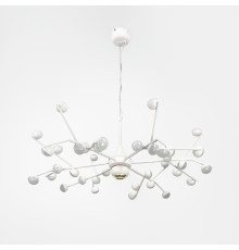 Люстра-молекула в білому кольорі на 36 світлодіодів